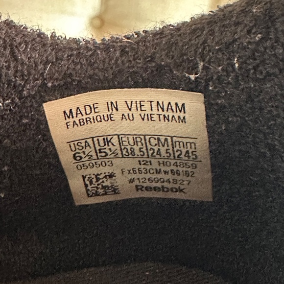 MARGIELA/ REEBOK CLASSIC TABI - Picture 4 of 9